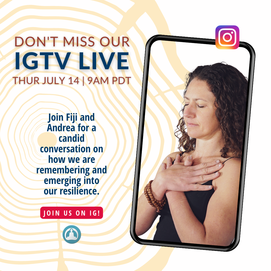 Resilience - IGTV Live